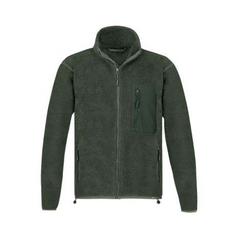Veste de Sport Éco-responsable Personnalisée pas cher - Killian Matières : polaire Taille textile : M Couleurs : noir personnali