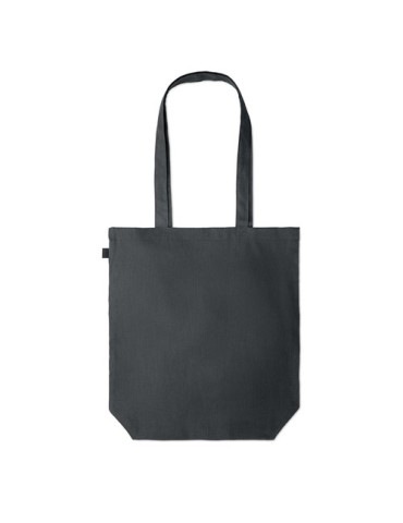 Sac shopping  en chanvre personnalisé pas cher - NAIMA TOTE Matières : chanvre Couleurs : noir livraison express 24h 48h