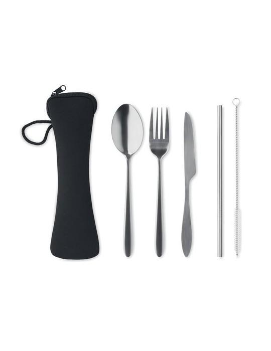 Couverts en Acier Inoxydable - Ensemble 5 pièces