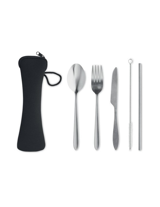 Couverts en Acier Inoxydable - Ensemble 5 pièces