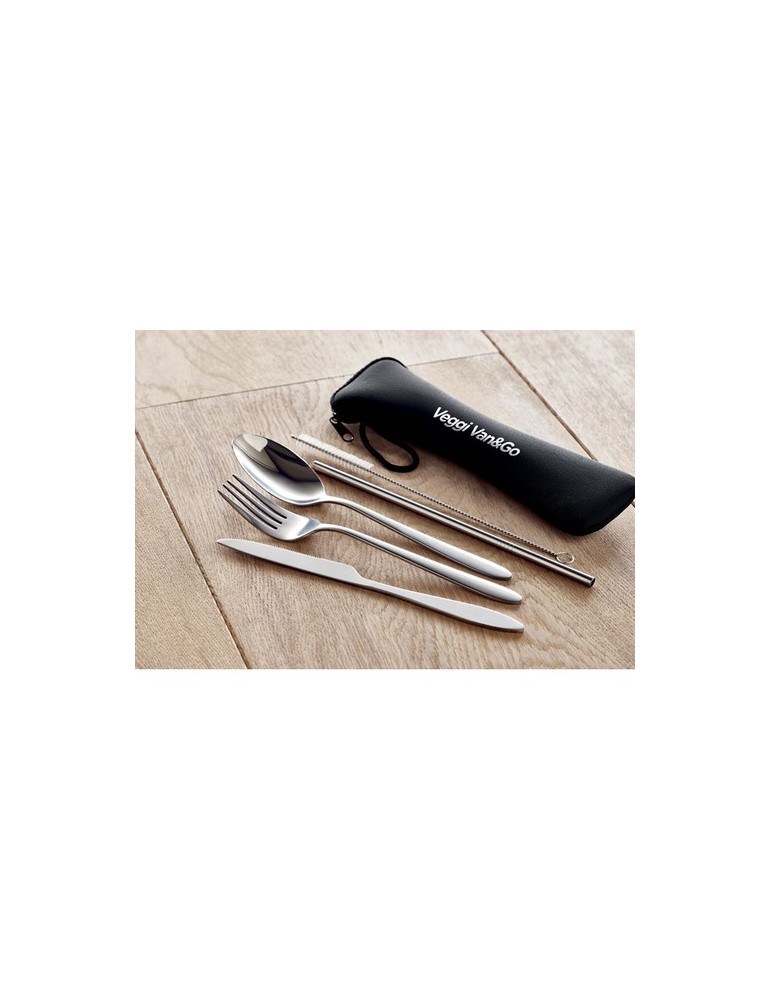 Couverts en Acier Inoxydable - Ensemble 5 pièces