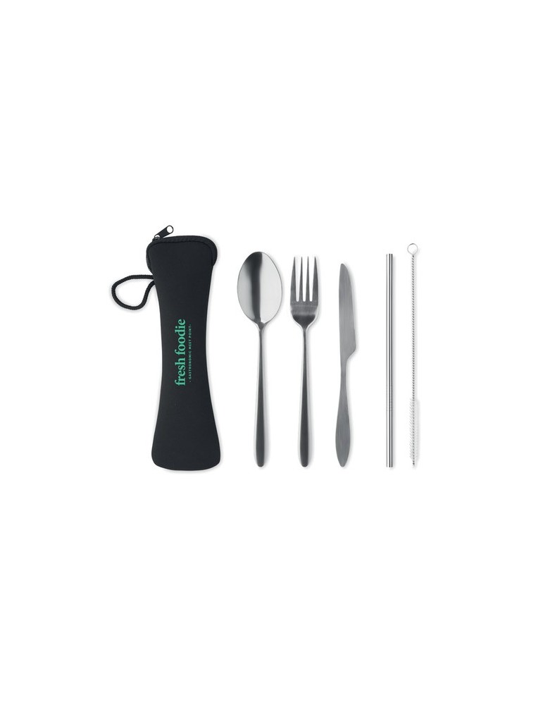 Couverts en Acier Inoxydable - Ensemble 5 pièces