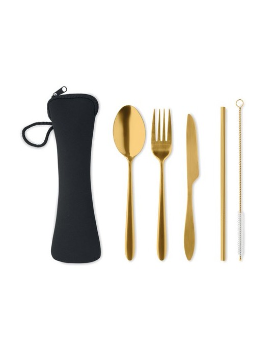 Couverts en Acier Inoxydable - Ensemble 5 pièces