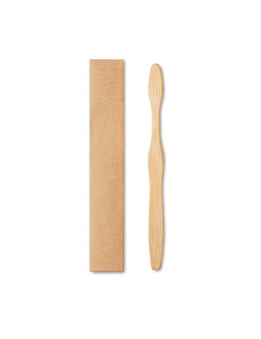 Brosse à Dents Éco-responsable en Bambou Personnalisée - DENTOBRUSH Matières : bambou Couleurs : noir 2