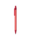 Stylo à bille  en papier et maïs personnalisé - Cartoon Coloured Matières : PLA Couleurs : rouge