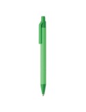Stylo à bille  en papier et maïs personnalisé - Cartoon Coloured Matières : PLA Couleurs : vert citron goodies publicitaire évén