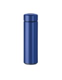 Gourde Isotherme Personnalisable Double Paroi 425 ml - PATAGO Matières : acier inoxydable Couleurs : bleu marquage laser ultra p