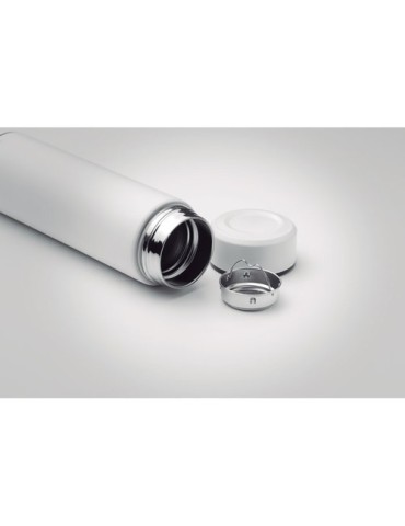 Gourde Isotherme Personnalisable Double Paroi 425 ml - PATAGO Matières : acier inoxydable Couleurs : blanc livraison express 24h