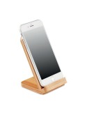 Chargeur sans fil  en bambou WIRESTAND Matières : bambou Couleurs : bois cadeau entreprise pas cher
