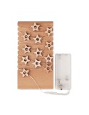 Guirlande Étoiles Personnalisée Éco-responsable - MILKY WAY Matières : papier Couleurs : bois