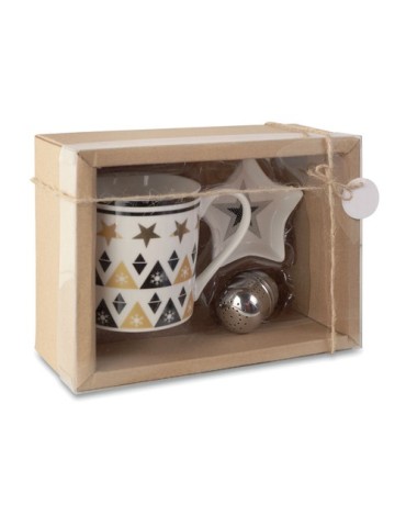 Tasse UNIQUE avec Soucoupe et Infuseur - Élégance & Praticité