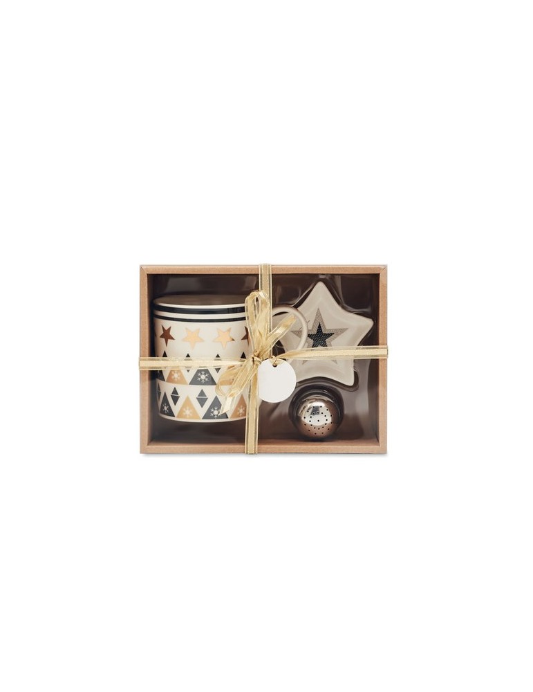 Tasse UNIQUE avec Soucoupe et Infuseur - Élégance & Praticité