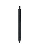 Stylo poussoir  en blé paille PP - PECAS Matières : polypropylène (PP) Couleurs : noir