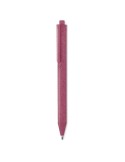 Stylo poussoir  en blé paille PP - PECAS Matières : polypropylène (PP) Couleurs : rouge livraison express 24h 48h