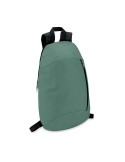 Sac à dos personnalisable  avec poche frontale - TIRANA Matières : PET Couleurs : vert foncé accessoire événementiel unique
