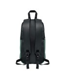 Sac à dos personnalisable  avec poche frontale - TIRANA Matières : PET Couleurs : vert foncé marquage couleur éclatante