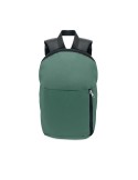 Sac à dos personnalisable  avec poche frontale - TIRANA Matières : PET Couleurs : vert foncé cadeau affaires élégant