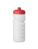 Gourde sportive personnalisée 500ml en PE - SPOT EIGHT Matières : polyéthylène (PE) Couleurs : rouge personnalisable avec votre 