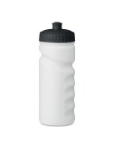 Gourde sportive personnalisée 500ml en PE - SPOT EIGHT Matières : polyéthylène (PE) Couleurs : noir cadeau entreprise pas cher