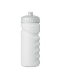 Gourde sportive personnalisée 500ml en PE - SPOT EIGHT Matières : polyéthylène (PE) Couleurs : blanc goodies publicitaire événem
