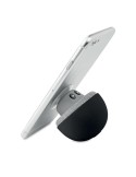 Haut-parleur sans fil pratique 3W personnalisé MUSHROOM Matières : ABS Couleurs : noir marquage laser ultra précis