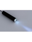Lampe torche pratique en plastique - SANLIGHT Matières : ABS Couleurs : noir impression logo haute qualité