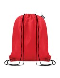 Sac Cordelette Éco-responsable en PET 190gr - SHOOPPET Matières : PET recyclé Couleurs : rouge personnalisation rapide en France