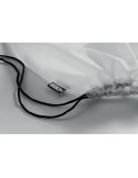 Sac Cordelette Éco-responsable en PET 190gr - SHOOPPET Matières : PET recyclé Couleurs : blanc marquage laser ultra précis