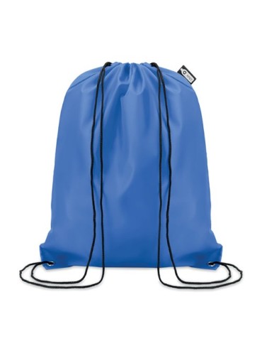 Sac Cordelette Éco-responsable en PET 190gr - SHOOPPET Matières : PET recyclé Couleurs : bleu royal cadeau collaborateur premium