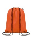 Sac Cordelette Éco-responsable en PET 190gr - SHOOPPET Matières : PET recyclé Couleurs : orange personnalisable avec votre logo