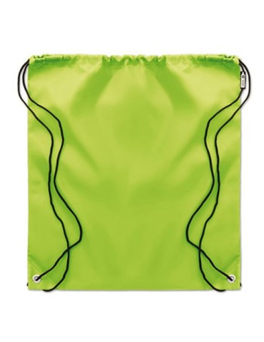 Sac Cordelette Éco-responsable en PET 190gr - SHOOPPET Matières : PET recyclé Couleurs : vert citron goodies publicitaire durabl