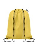 Sac Cordelette Éco-responsable en PET 190gr - SHOOPPET Matières : PET recyclé Couleurs : jaune marquage laser ultra précis
