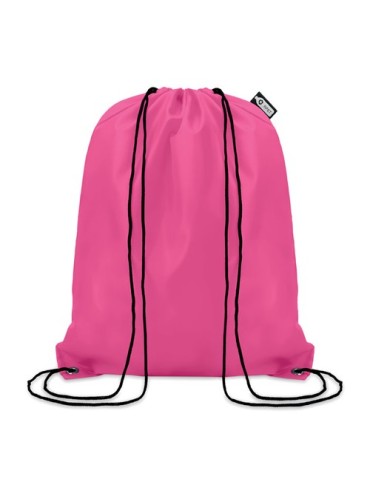 Sac Cordelette Éco-responsable en PET 190gr - SHOOPPET Matières : PET recyclé Couleurs : fuchsia goodies publicitaire événementi