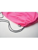Sac Cordelette Éco-responsable en PET 190gr - SHOOPPET Matières : PET recyclé Couleurs : fuchsia impression haute définition