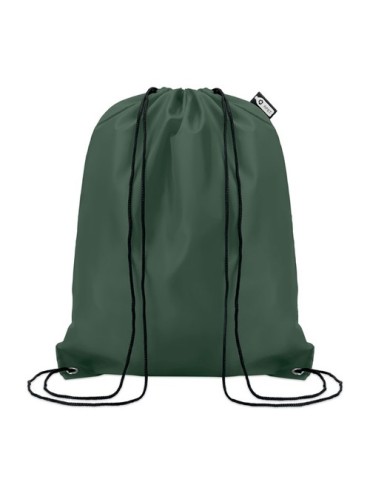 Sac Cordelette Éco-responsable en PET 190gr - SHOOPPET Matières : PET recyclé Couleurs : vert foncé cadeau entreprise pas cher