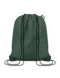 Sac Cordelette Éco-responsable en PET 190gr - SHOOPPET Matières : PET recyclé Couleurs : vert foncé cadeau entreprise pas cher