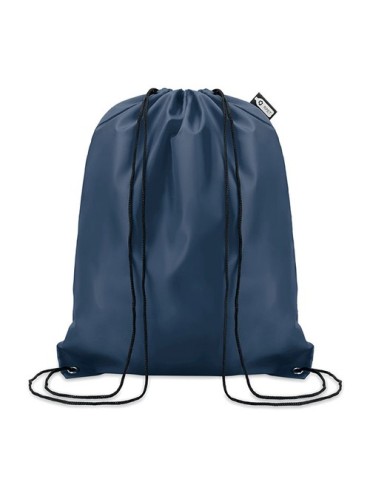 Sac Cordelette Éco-responsable en PET 190gr - SHOOPPET Matières : PET recyclé Couleurs : bleu marine personnalisable avec votre 