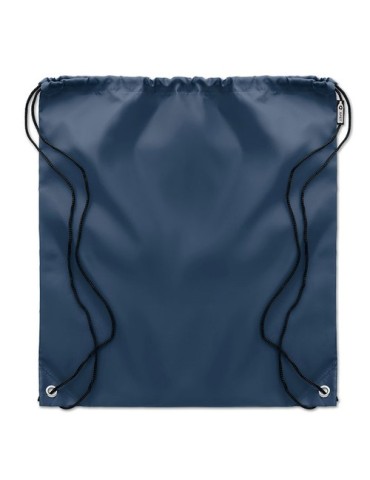 Sac Cordelette Éco-responsable en PET 190gr - SHOOPPET Matières : PET recyclé Couleurs : bleu marine cadeau affaires élégant