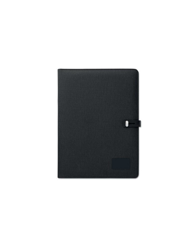 Conférencier pratique et élégant avec chargeur sans fil - SMARTFOLDER Couleurs : noir