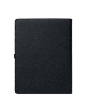Conférencier pratique et élégant avec chargeur sans fil - SMARTFOLDER Couleurs : noir personnalisable avec votre logo