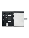 Conférencier pratique et élégant avec chargeur sans fil - SMARTFOLDER Couleurs : noir cadeau entreprise pas cher