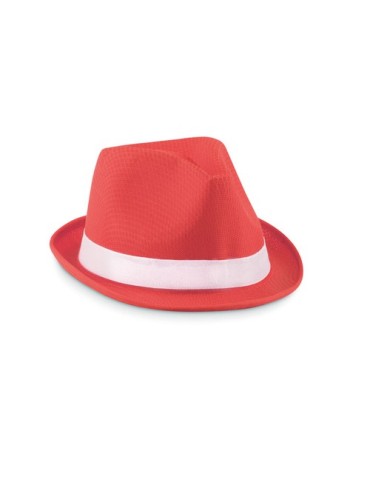 Chapeau polyester coloré personnalisé pas cher WOOGIE goodies publicitaire événementiel