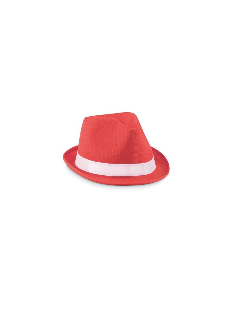 Chapeau polyester coloré personnalisé pas cher WOOGIE goodies publicitaire événementiel