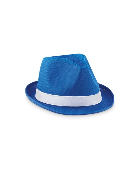 Chapeau polyester coloré personnalisé pas cher WOOGIE personnalisable avec votre logo