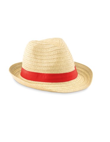 Chapeau de paille personnalisé pas cher BOOGIE goodies publicitaire événementiel