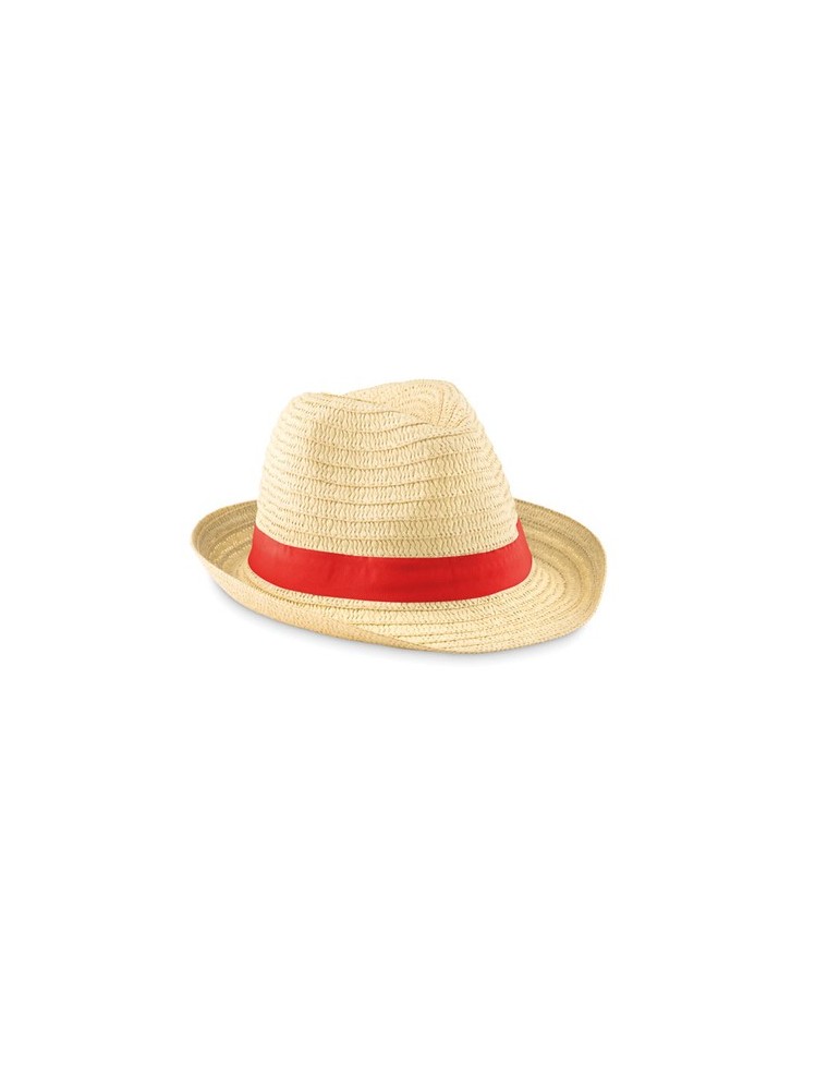 Chapeau de paille personnalisé pas cher BOOGIE goodies publicitaire événementiel