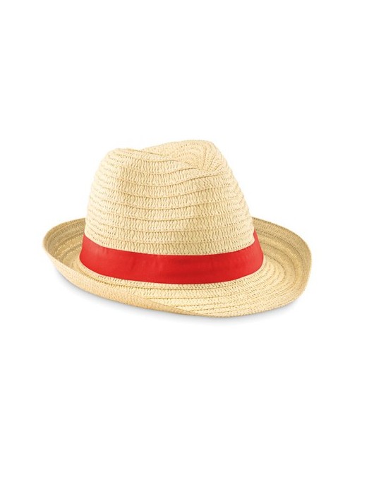 Chapeau de paille personnalisé pas cher BOOGIE goodies publicitaire événementiel