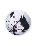 Pins Moyens Personnalisés en Papier pour Événements - PIN Matières : métal Couleurs : argenté mat cadeau entreprise pas cher