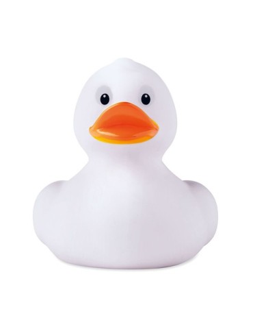 Jouet de Bain en PVC Personnalisé Canard DUCK Matières : PVC Couleurs : blanc cadeau entreprise pas cher