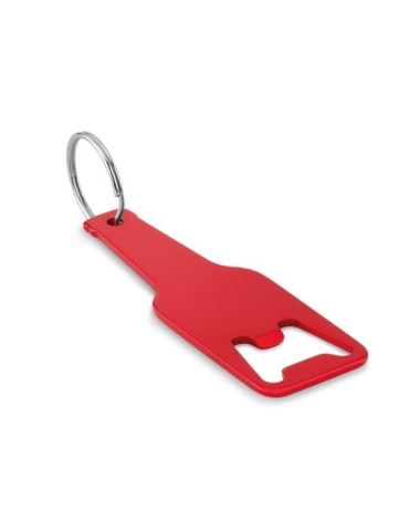 Porte-clés Décapsuleur en Aluminium Personnalisé - BOTELIA livraison express 24h 48h